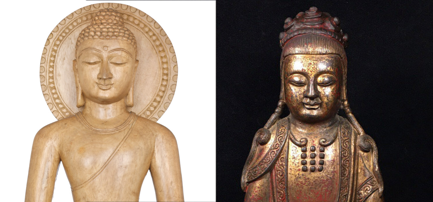 Stiltepaviljoen: Boeddha en Manjushri onderweg naar Halle